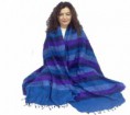 Shiva Meditation Shawl     Blue      SS8011            